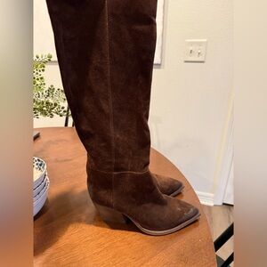 Steve Madden Brown Slouchy Boot